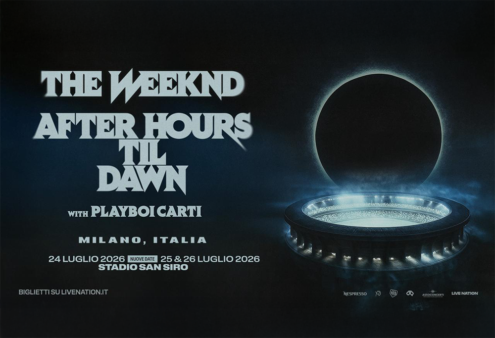 THE WEEKND  arriva in Italia con After Hourss Til Dawn Tour