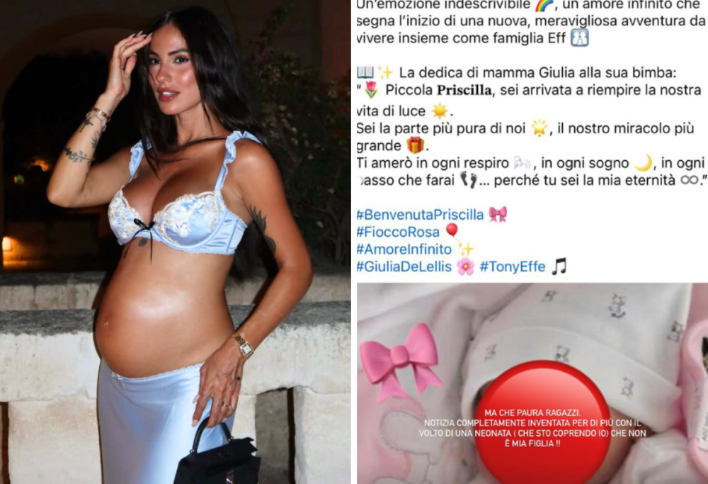 "Benvenuta Priscilla": la fake news che fa infuriare Giulia De Lellis