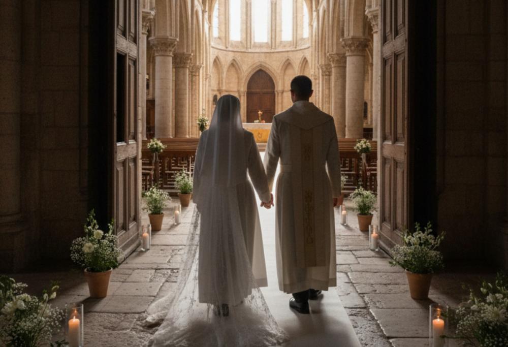 Ex suora ora influencer sposa un ex prete: la loro storia è virale