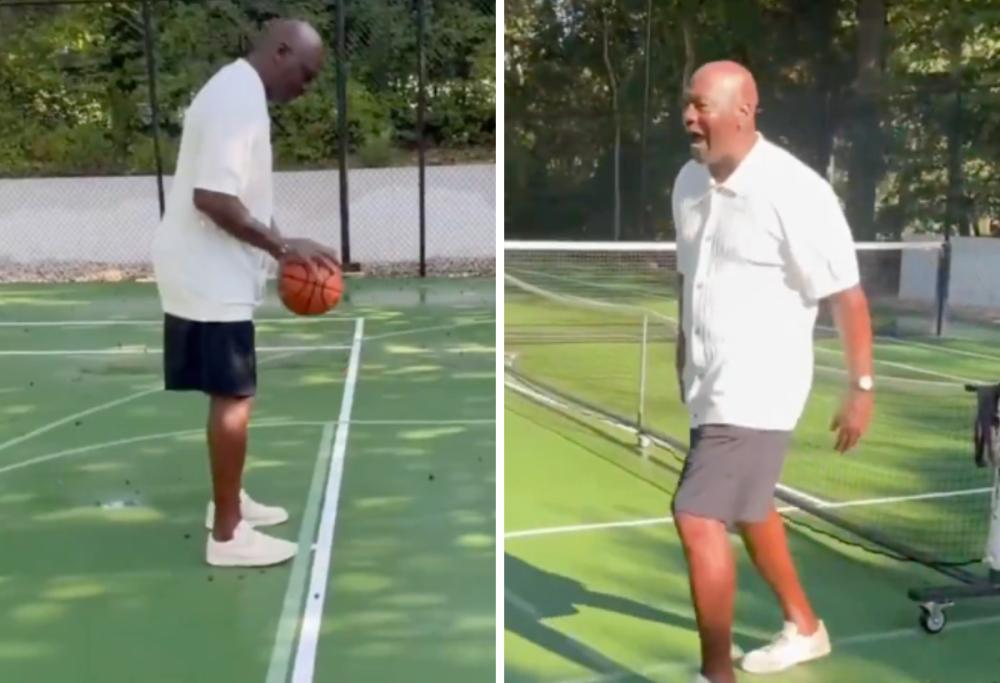 Basket, Michael Jordan scende di nuovo in campo: “Ero molto nervoso”