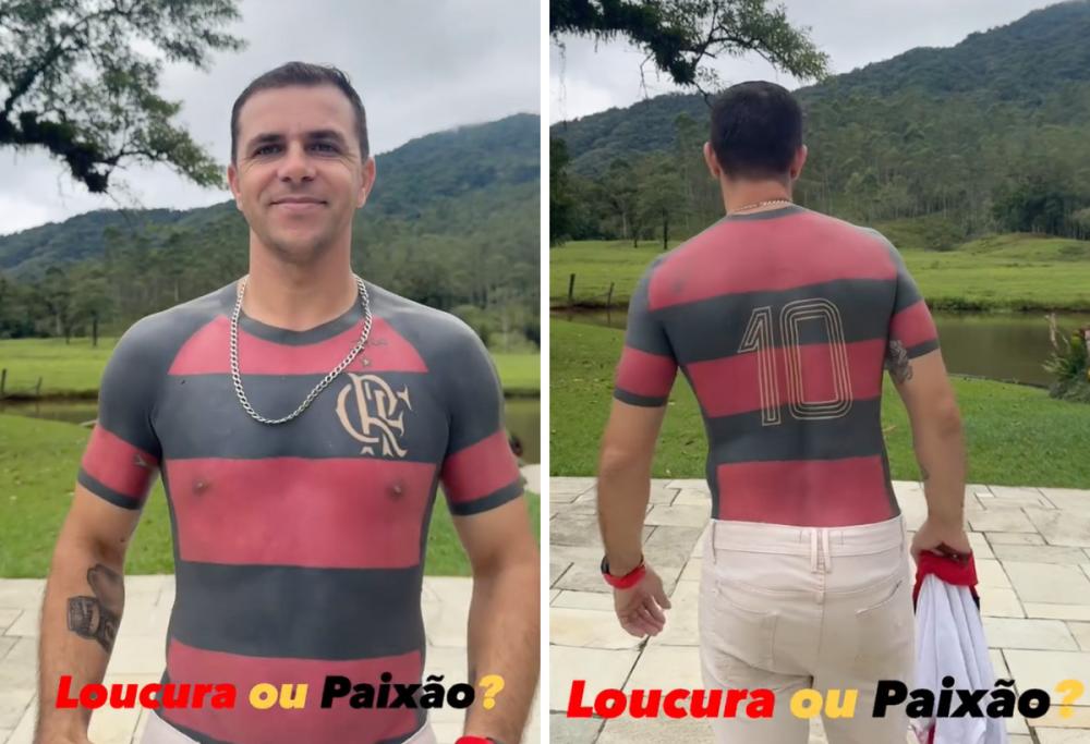 Tifoso sfegatato si fa tatuare la maglia della squadra sulla pelle 