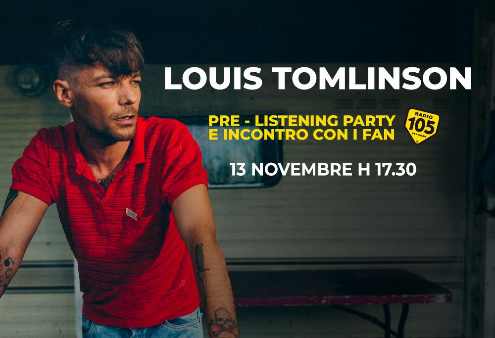 Louis Tomlinson, scopri come partecipare al Pre - Listening Party del nuovo album e incontrarlo dal vivo