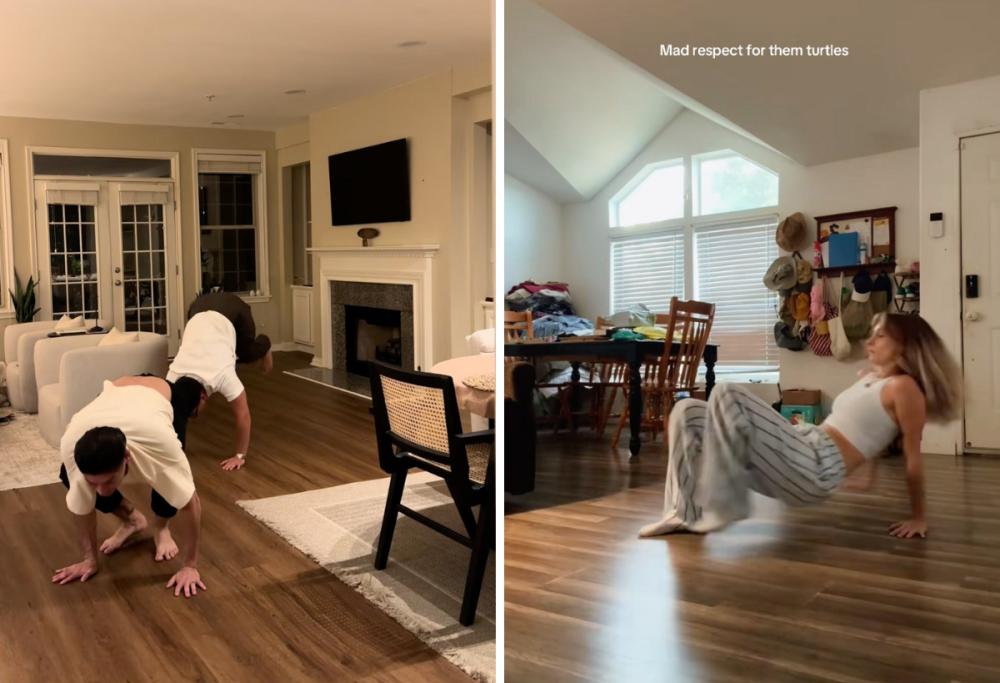 La danza dei conigli e delle tartarughe: il workout virale su TikTok