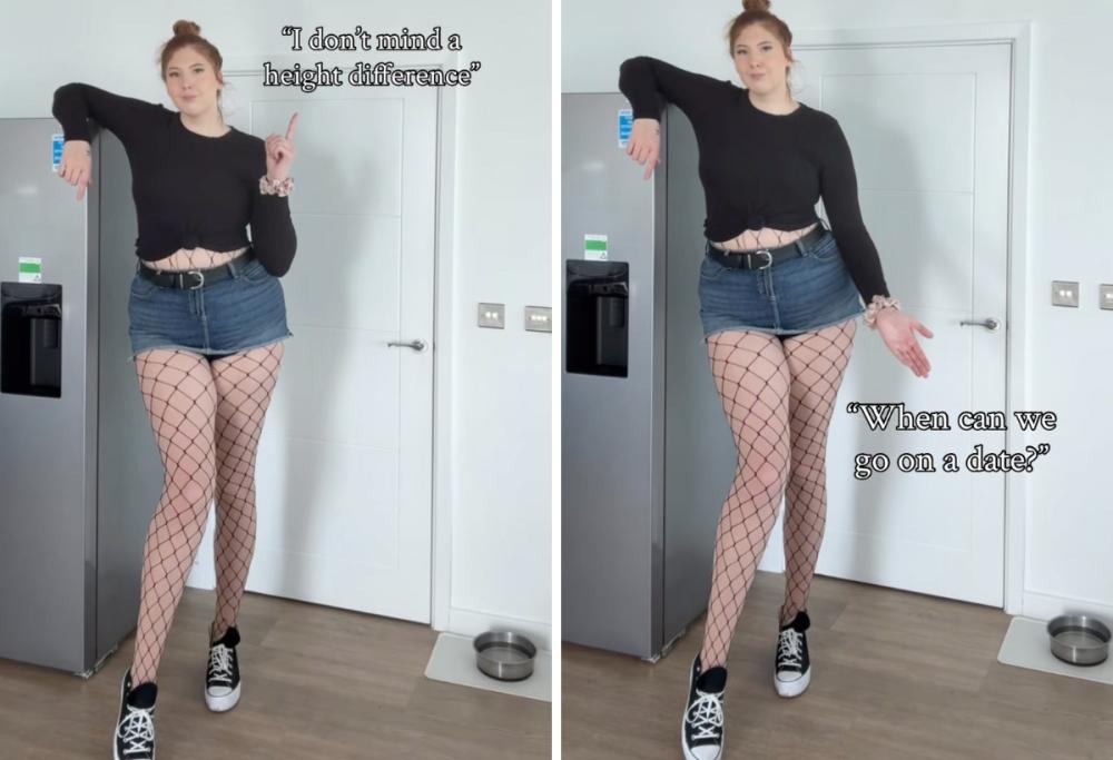 “Vogliono che li schiacci”: la star di OnlyFans alta 2,05 m