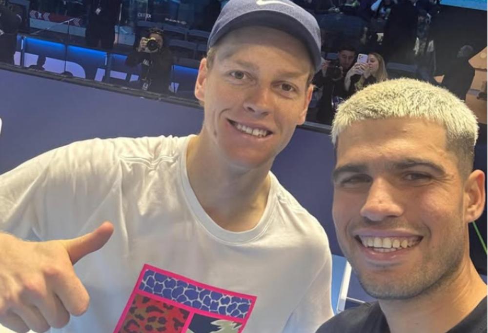 Jannik Sinner svela: "Con Carlos Alcaraz siamo grandissimi amici"