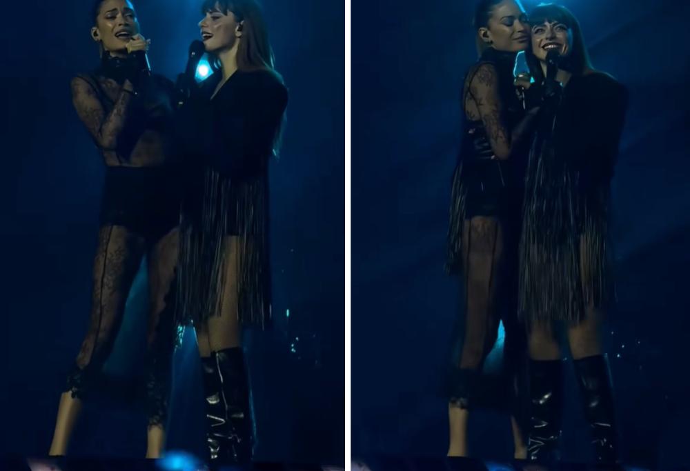 Annalisa e Elodie, il toccante omaggio a Ornella Vanoni a Roma