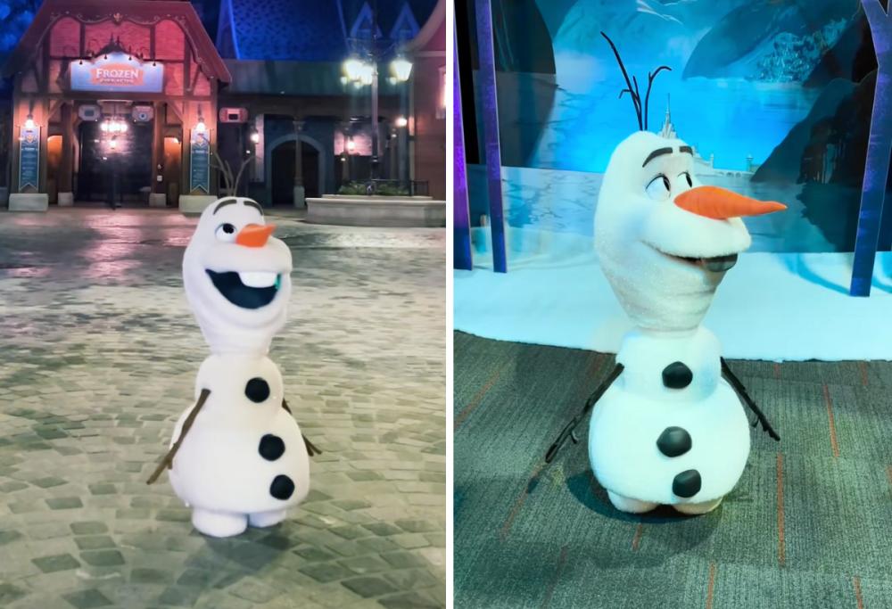 Olaf prende vita nei parchi Disney con l’intelligenza artificiale