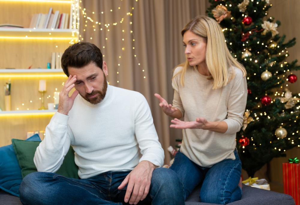 Come fare buona impressione sui genitori del partner a Natale