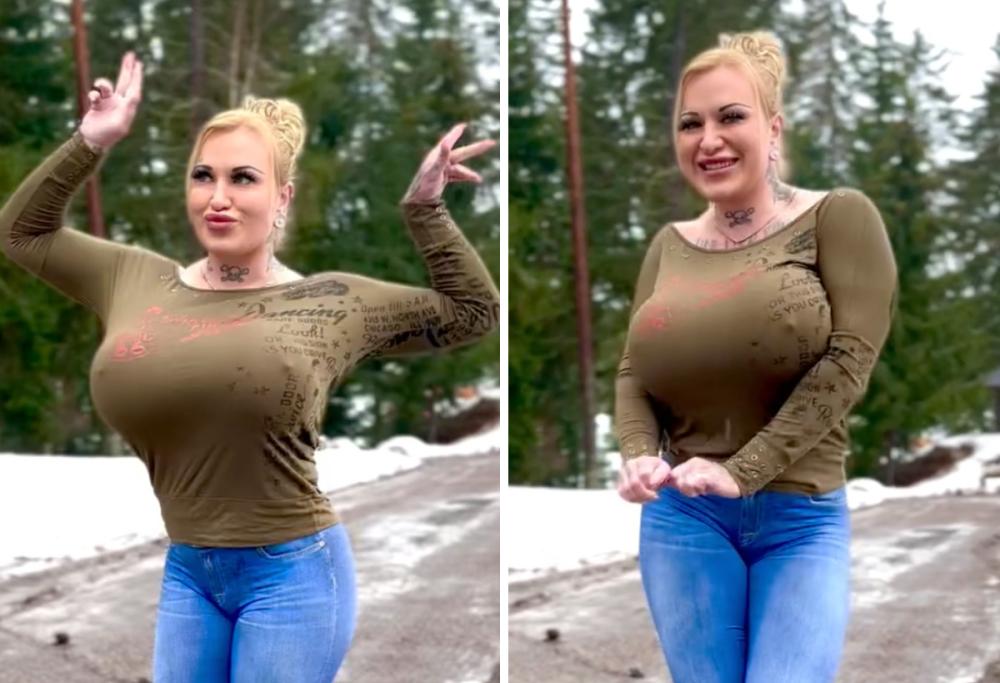 Sonja Lahtinen: “Sul mio seno si può appoggiare un tazza di caffè”