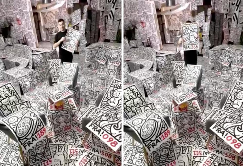 Fra!, il doodle artist italiano grazie all’arte dello scarabocchio