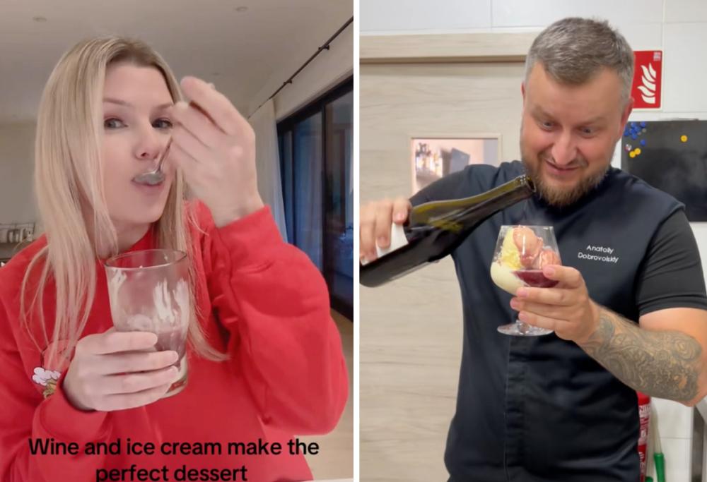 Wine float: il cocktail a base di gelato alla vaniglia e vino rosso