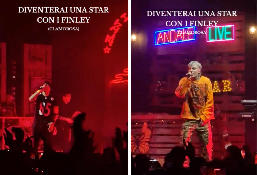 Il Tre e i Finley insieme al Fabrique cantano "Diventerai una star"