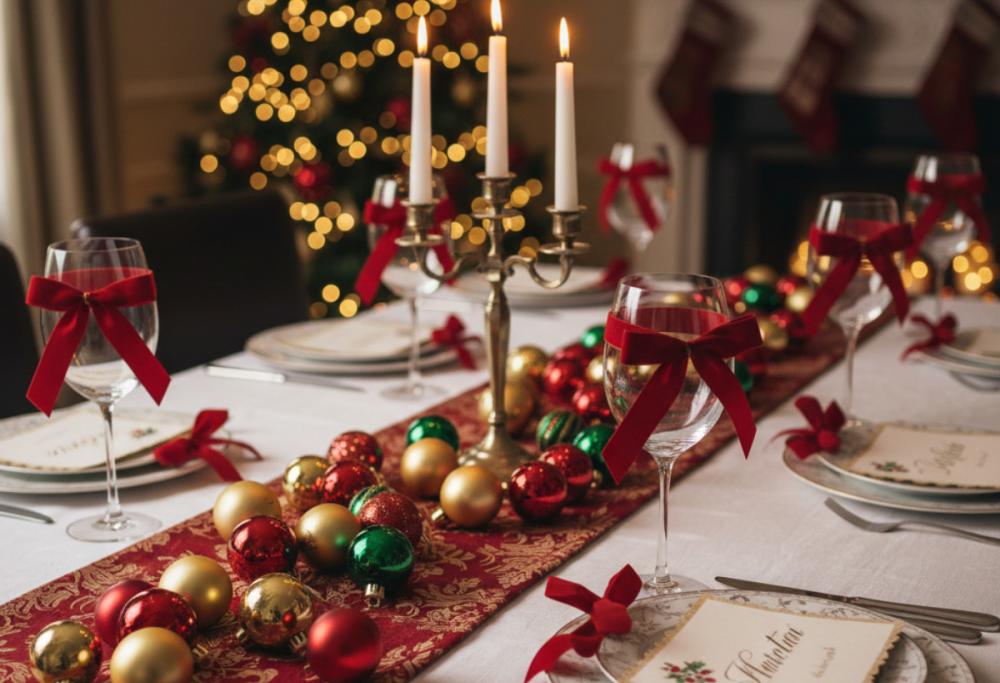5 idee originali per apparecchiare la tua tavola di Natale 2025
