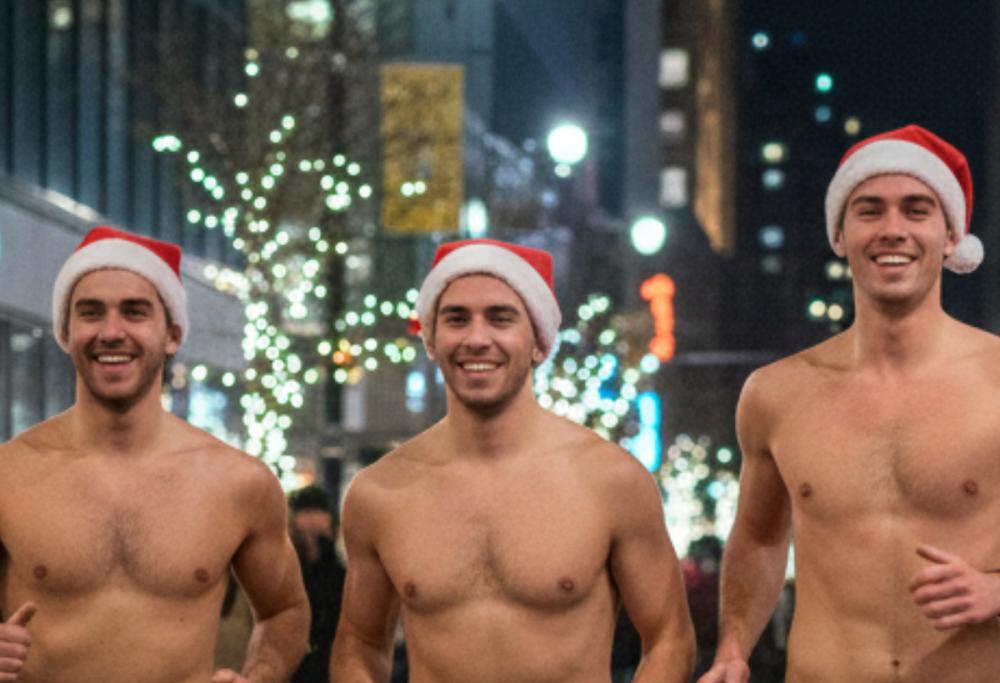 Babbi Natale in costume da bagno: la parata pi&ugrave; folle dell&rsquo;anno