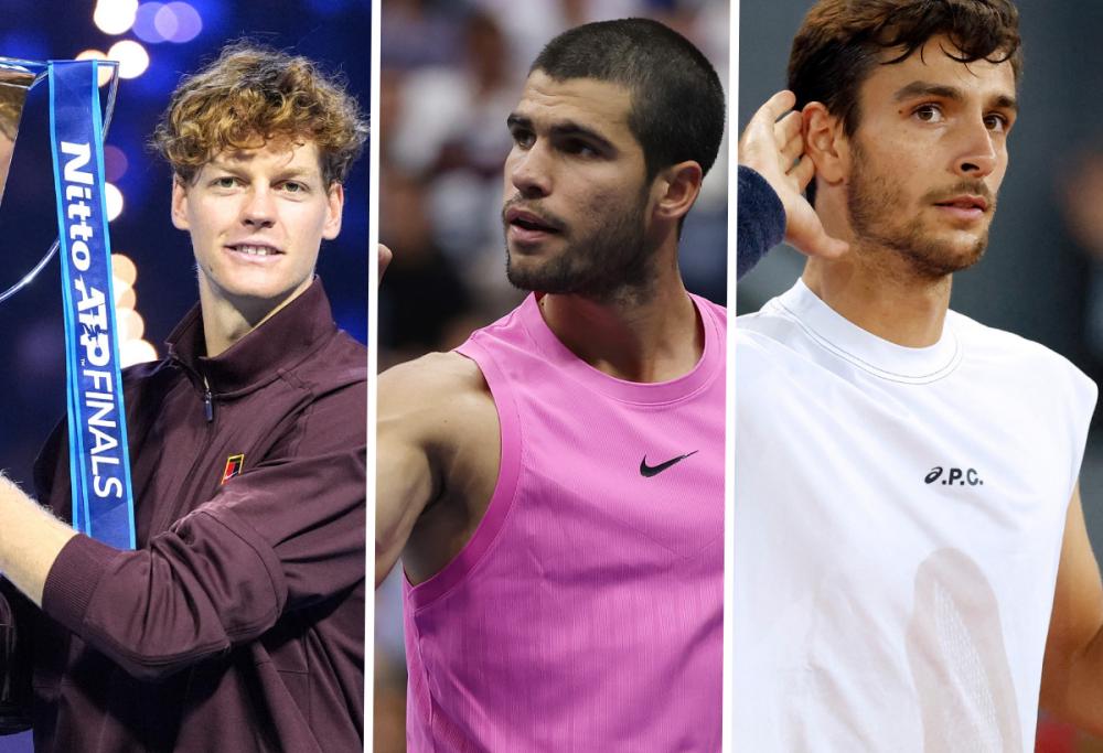Chi sono i tennisti pi&ugrave; ricchi del 2025: Sinner e Musetti nella Top 5