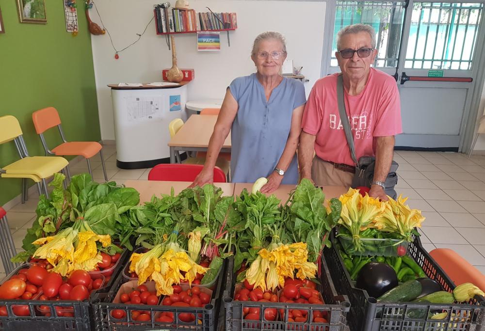 A Buccinasco (Milano) i pensionati coltivano l’orto per donare ortaggi e verdure ai più bisognosi 