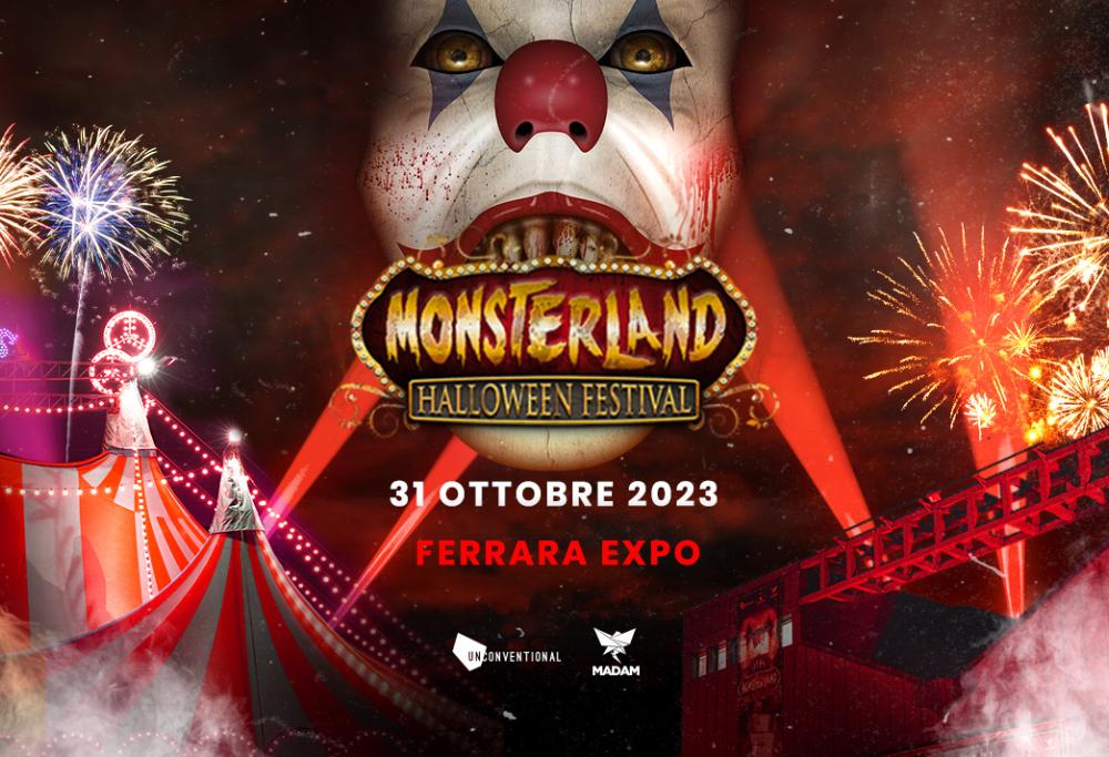 Monsterland Halloween Festival 2023 sarà una festa incredibile 