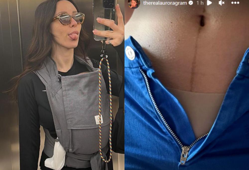 Aurora Ramazzotti: “Dopo il parto non mi entrano più i vestiti”