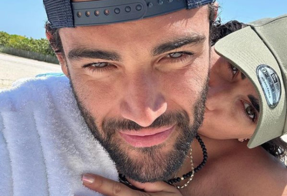 Melissa Satta e Matteo Berrettini: il primo selfie insieme