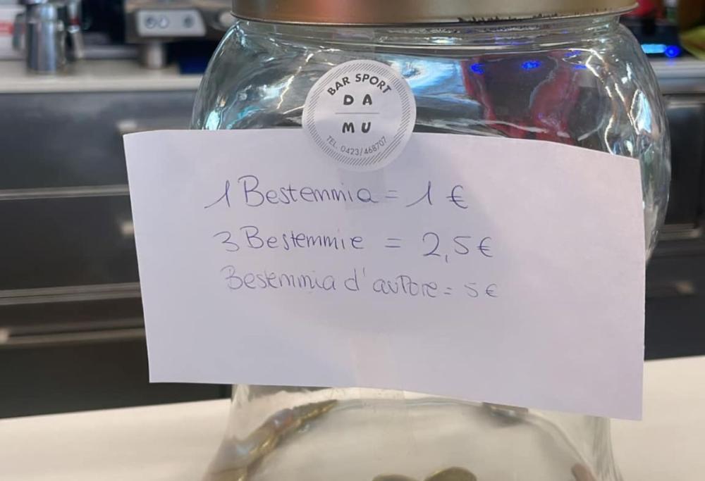 Treviso, bar multa chi bestemmia: ecco le sanzioni divise per prezzo