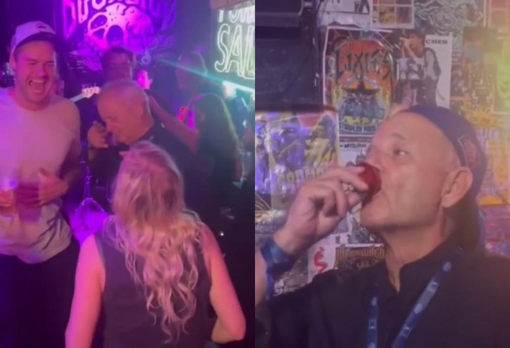 Bill Murray si presenta a sorpresa in un bar a Londra e dà spettacolo