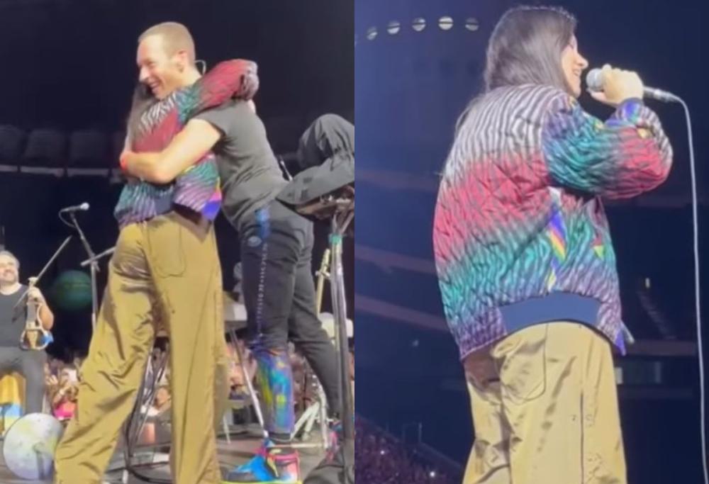 I Coldplay ospitano Elisa per l’ultimo concerto italiano a Milano