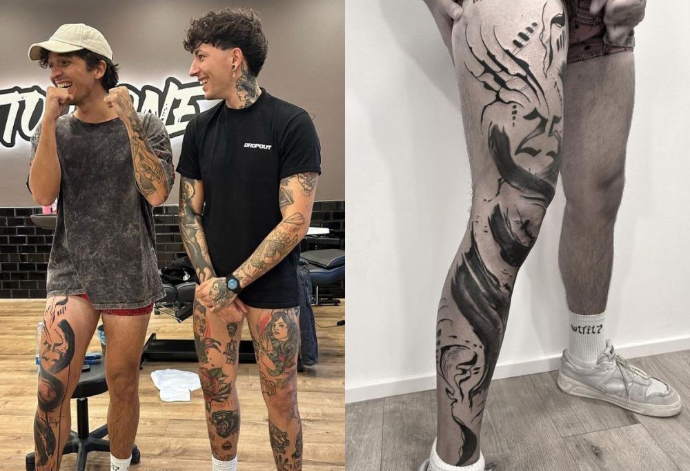 Tananai e il mega tatuaggio sulla gamba: qual è il suo significato?