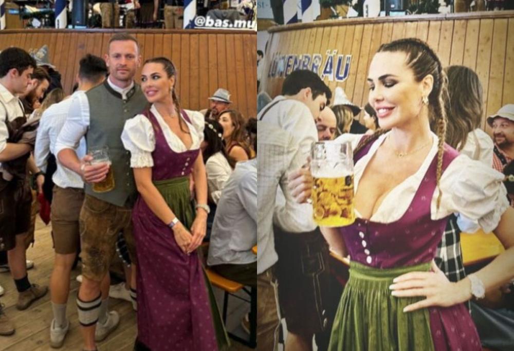 Ilary Blasi e Bastian Müller, amore a gonfie vele all'Oktoberfest