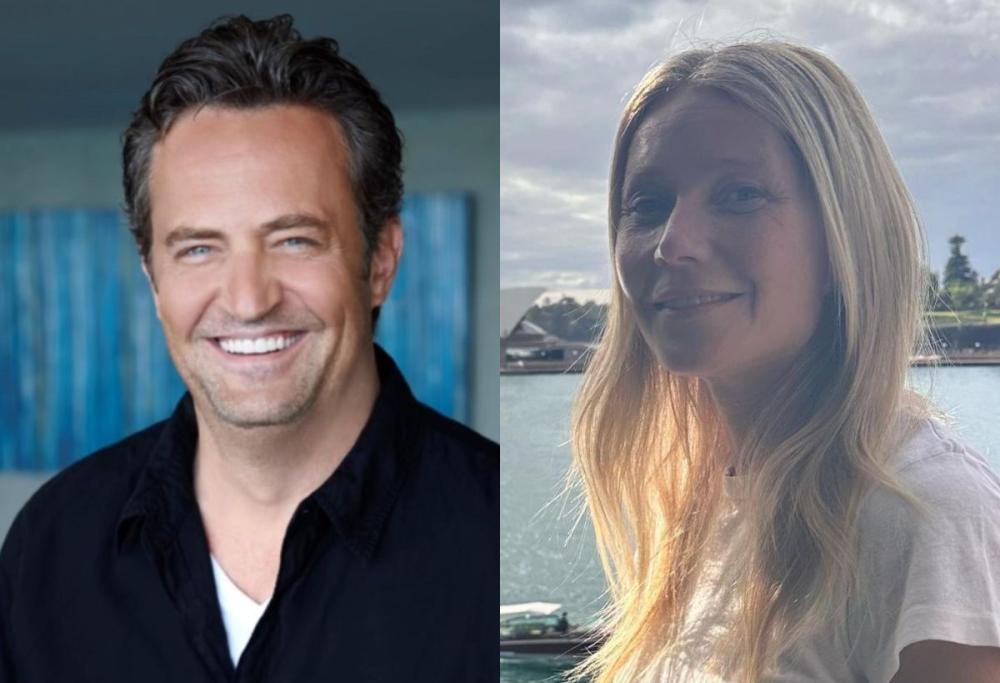 Gwyneth Paltrow ricorda Matthew Perry da giovane: “Ci baciammo”