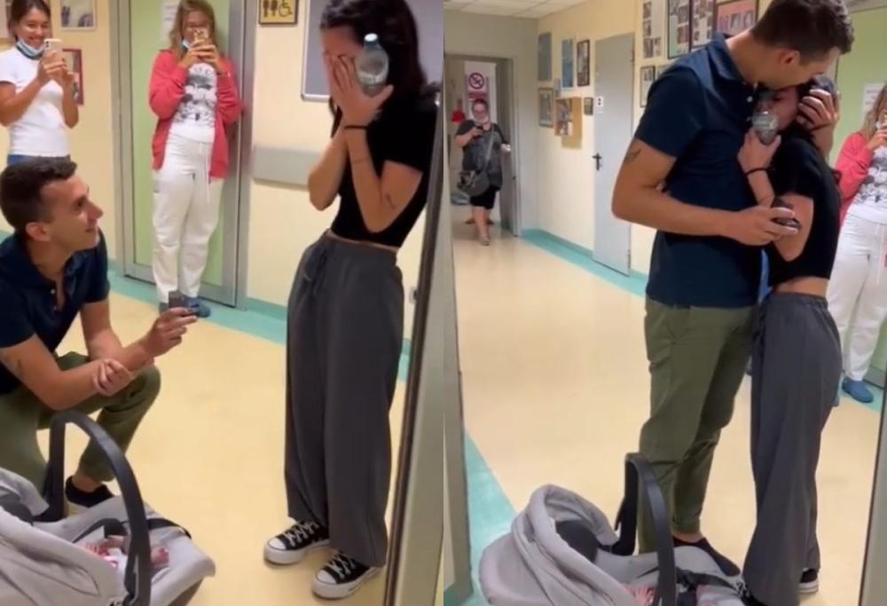 Al Gaslini di Genova una proposta di matrimonio unica: il video