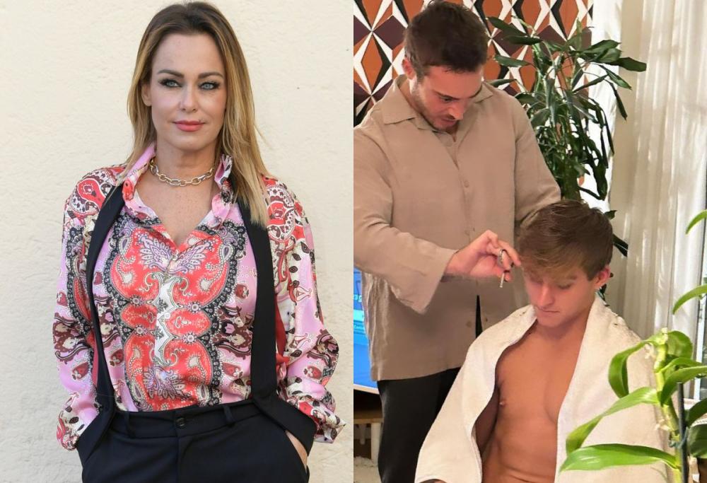 Sonia Bruganelli e Antonino Spinalbese uniti anche sui social: la foto