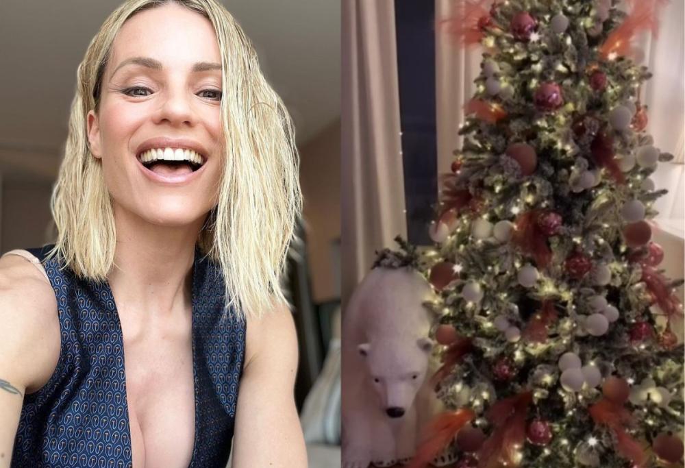 Michelle Hunziker svela come ha decorato la sua casa per Natale