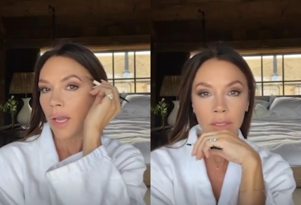 Victoria Beckham e la rivelazione sulle sue sopracciglia