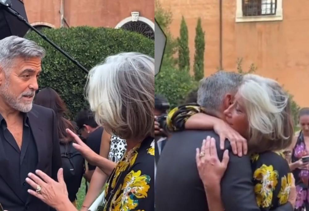 Venezia, siparietto tra Emma Thompson e Clooney: “Sto invecchiando”