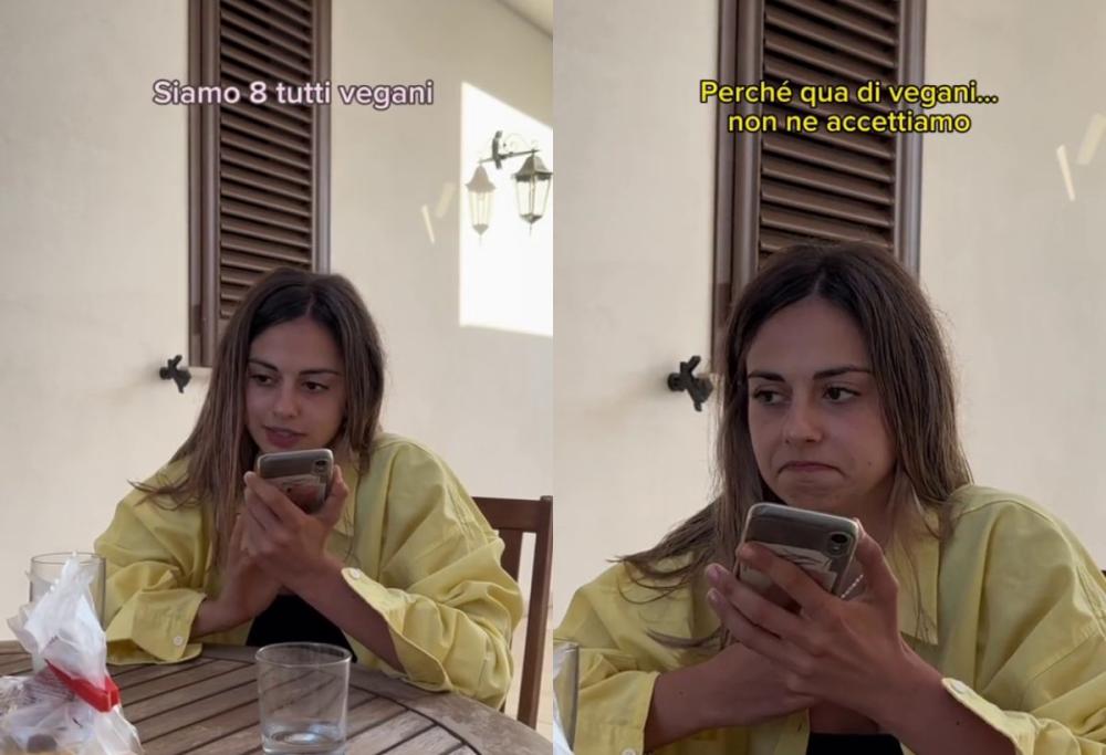 Giulia Pisco e la disavventura vegan in Puglia: il racconto social