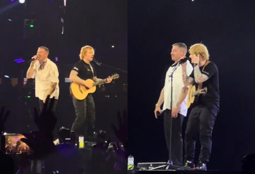 Seattle, Macklemore ospite a sorpresa al concerto di Ed Sheeran