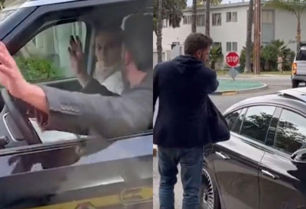 Ben Affleck e Jennifer Lopez: il video del litigio in strada