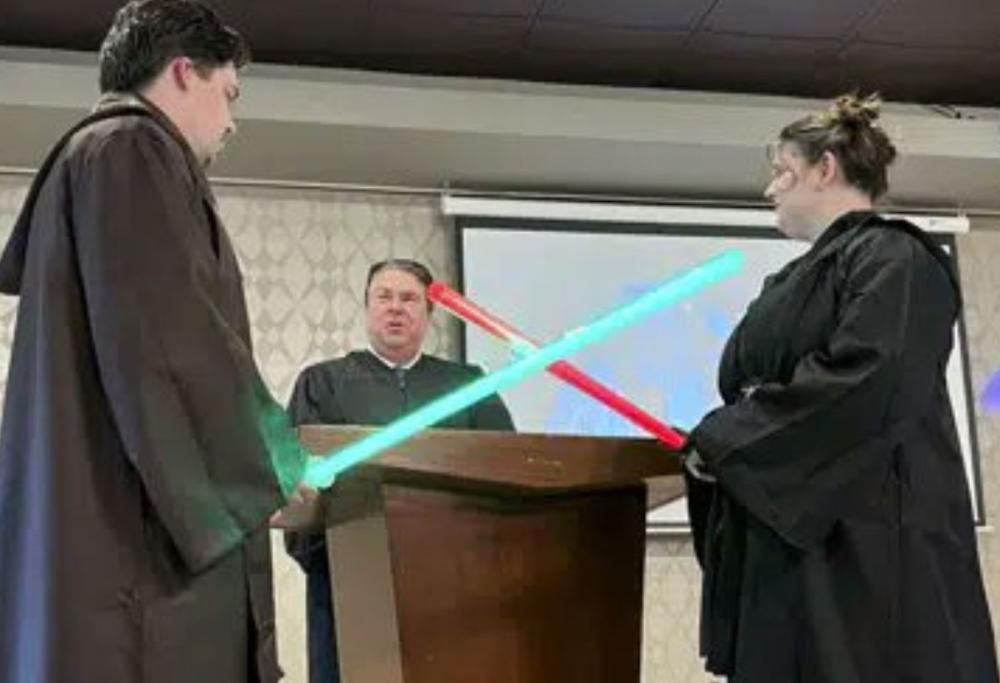 Matrimonio “Star Wars”: come le coppie celebrano l'amore galattico