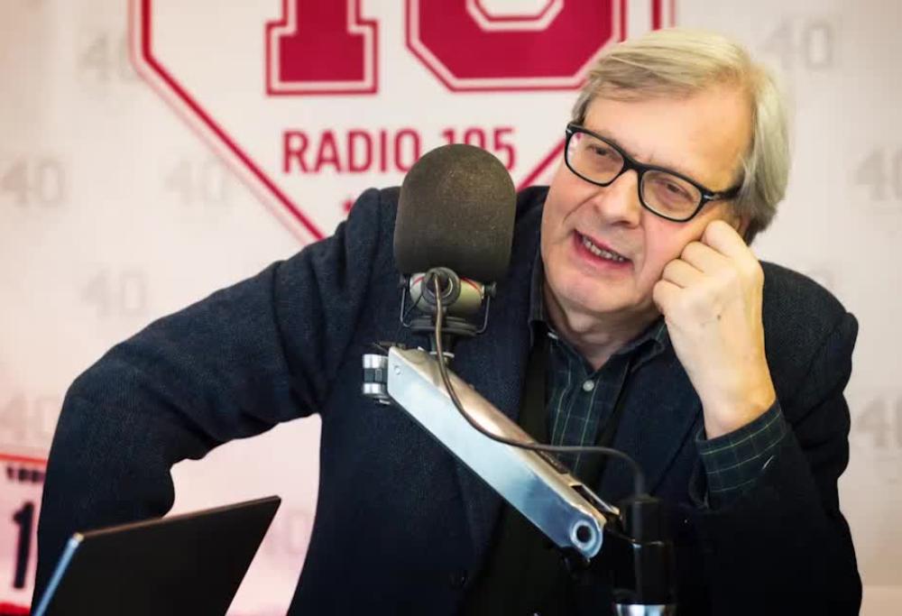 Vittorio Sgarbi a Mi Casa