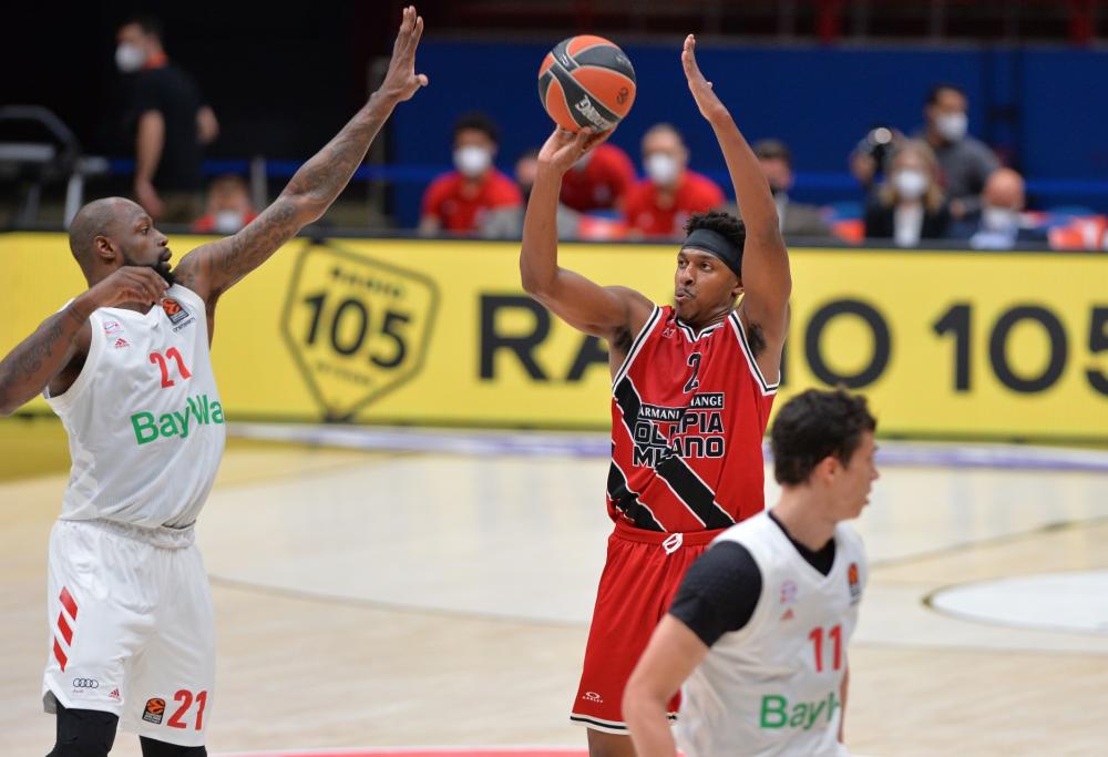 Olimpia Milano batte il Bayern Monaco 80 a 69 e conquista gara 2