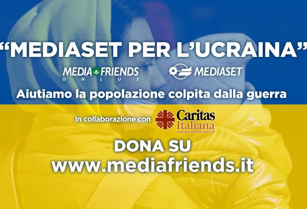 Mediaset per l'Ucraina
