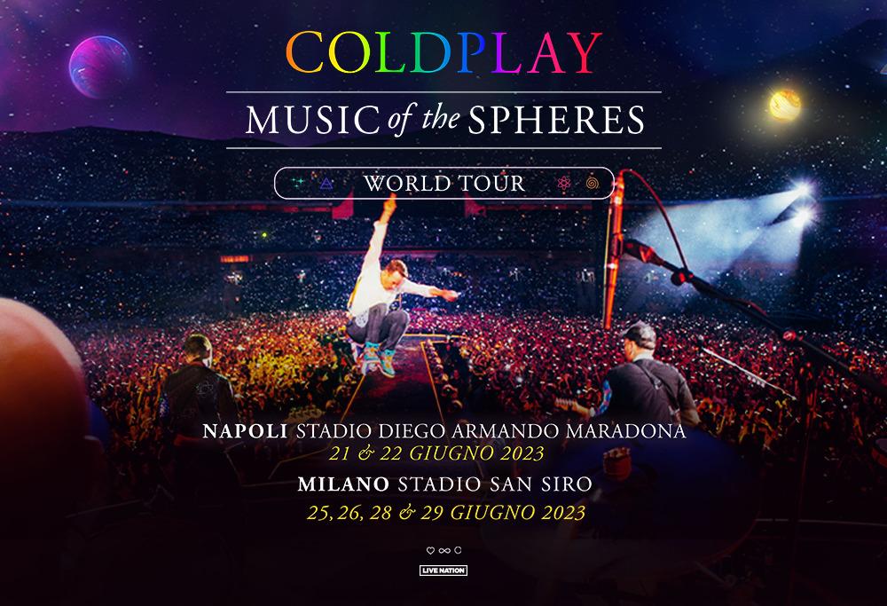 Partecipa al concorso e prova a vincere la "live experience" dei Coldplay