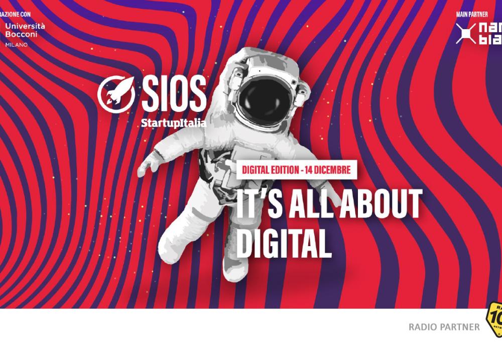 “It’s all about digital” #SIOS20 torna il 14 dicembre!