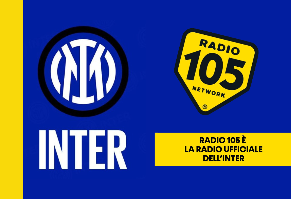Siamo lieti di annunciare che Radio 105 è radio partner ufficiale dell'Inter