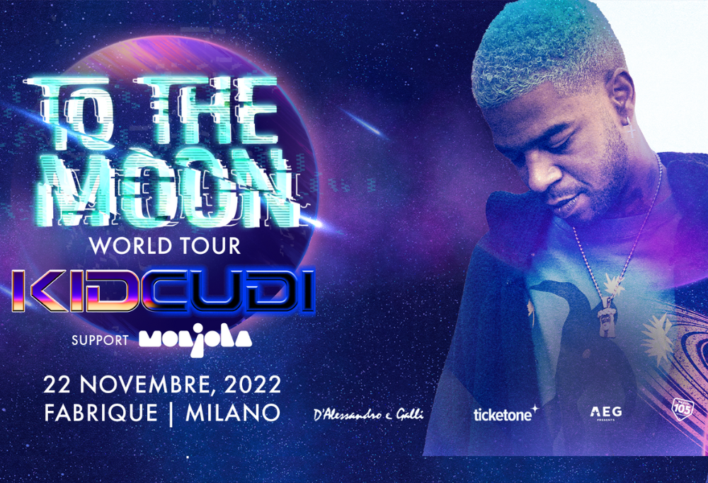 Kid Cudi arriva a Milano per concludere il suo tour mondiale! Radio 105