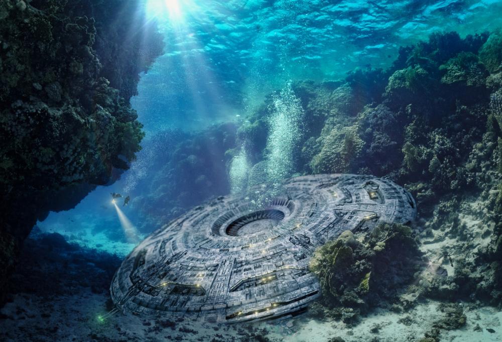  A caccia della nave aliena precipitata sul fondo dell’oceano