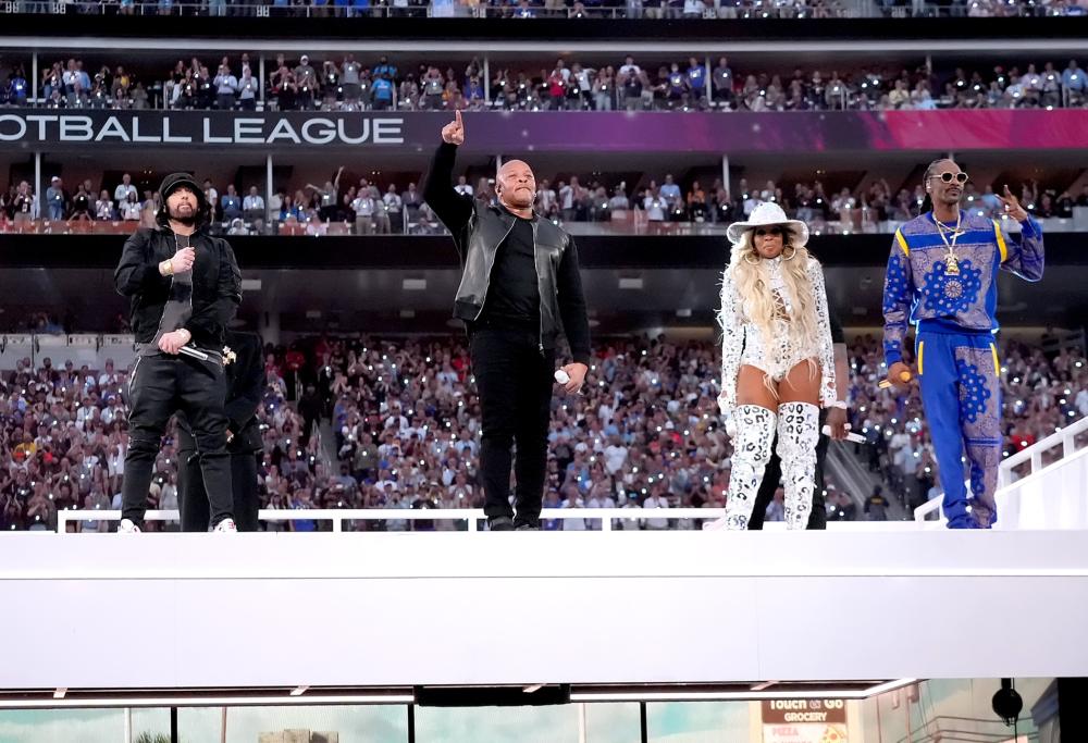 Eminem, 50 Cent e Dr. Dre: un Super Bowl 2022 leggendario 