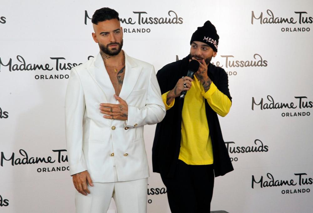 Maluma adesso ha la sua statua di cera