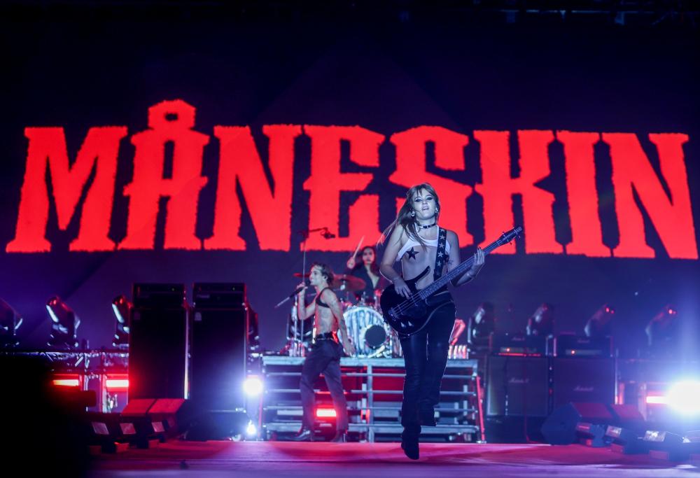 I Maneskin presentano il nuovo singolo