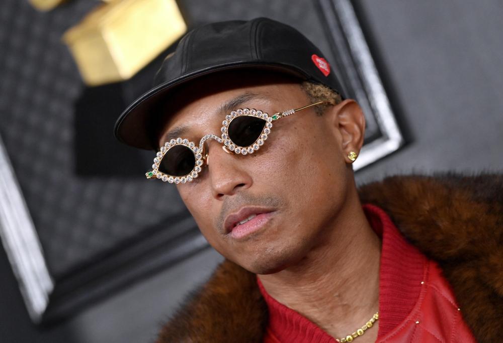 Pharrell Williams nominato direttore creativo di Louis Vuitton uomo